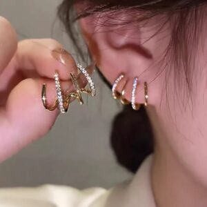 Four Line Stud | Fashion Jewelry